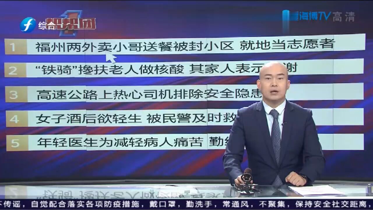 帮帮侠热评:福州两外卖小哥送餐被封小区 就地当志愿者