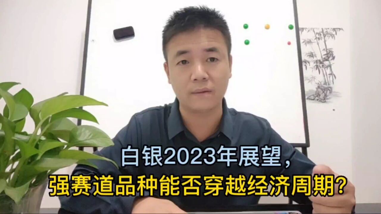 白银2023年展望,强赛道品种能否穿越经济周期?