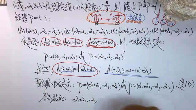 (2412)温田丁老师考研数学(矩阵对角化真题二则)