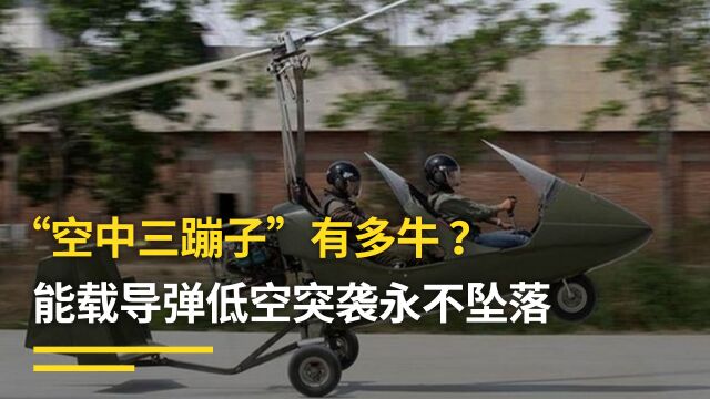 “空中三蹦子”有多牛?为什么敢号称永不坠毁?