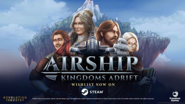 《飞空艇时代:贸易帝国/Airship: Kingdoms Adrift 》游戏宣传视频