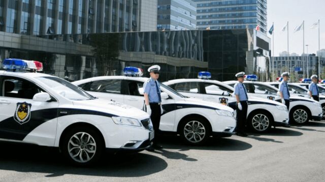 中国警车“大换血”,合资品牌全部被撤,新车亮相更显大国风范