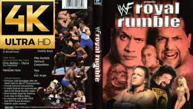 WWE超清4K怀旧经典2000年皇家大战Royal Rumble比赛