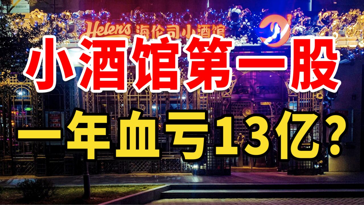 一年亏掉13亿,海伦司的钱都到哪去了?