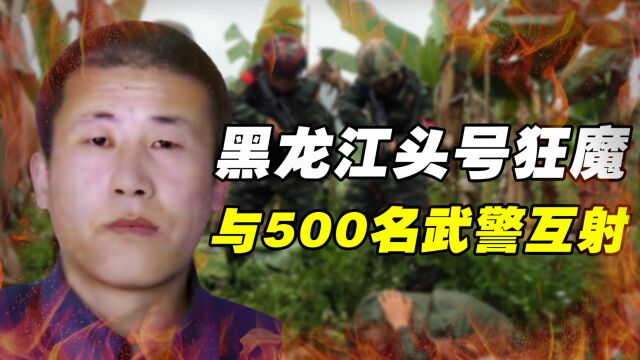 黑龙江头号狂魔王厚军,持枪与500名武警互射,抓捕现场堪比战役