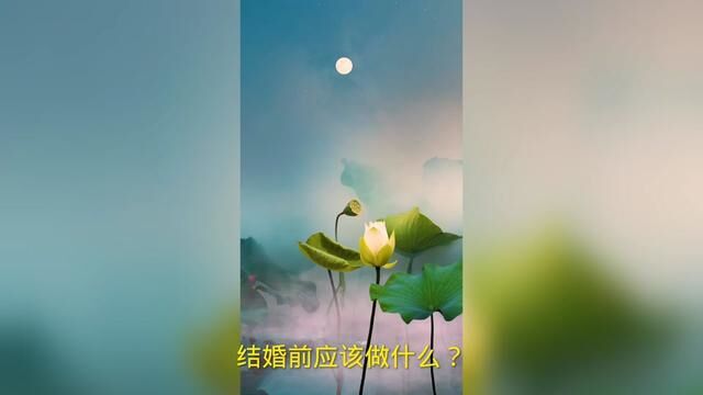 结婚前应该做什么