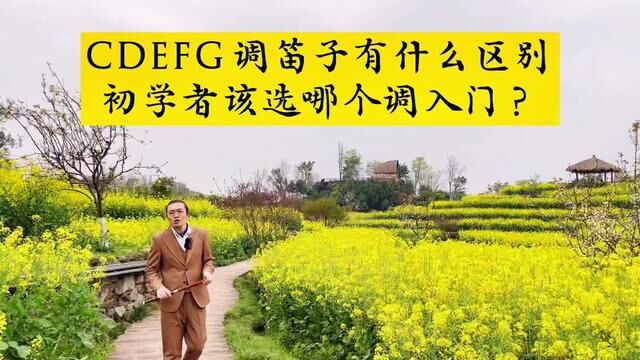 CDEFG调笛子有什么区别,初学该选什么调入门?#笛子 #竹笛教学 #干货分享 #知识分享