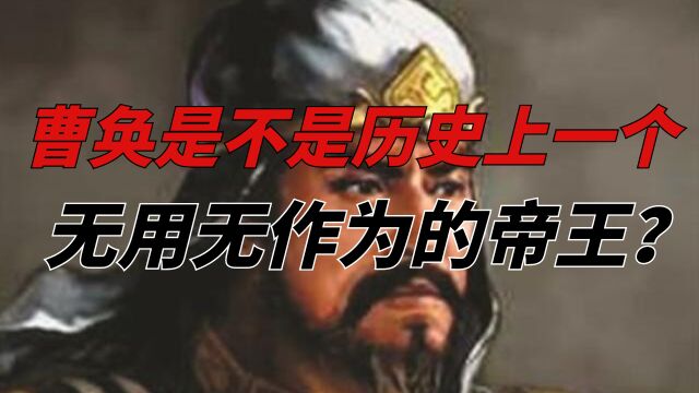 曹奂是不是历史上一个无用无作为的帝王?