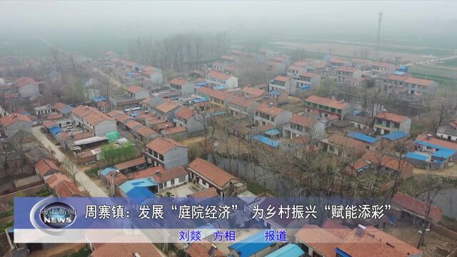 周寨镇:发展“庭院经济” 为乡村振兴“赋能添彩”