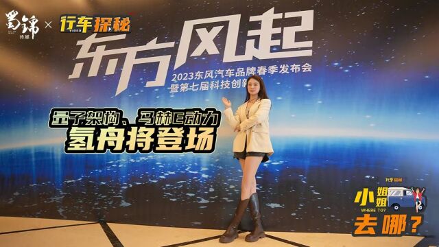 2023东风公司发布新能源跃迁成果和三大科技品牌!