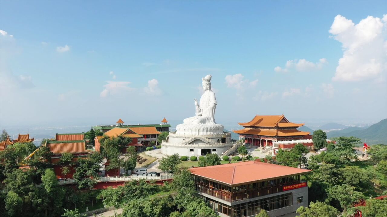 在广东有座许愿很灵的观音山,听说去过的都脱单了,你打算去试试吗?