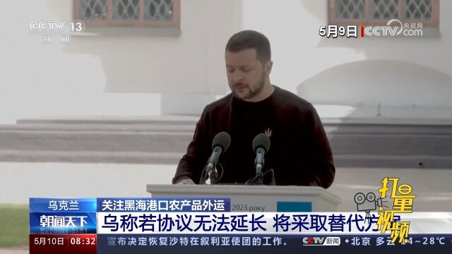 黑海港口农产品外运协议四方会谈将于10日举行