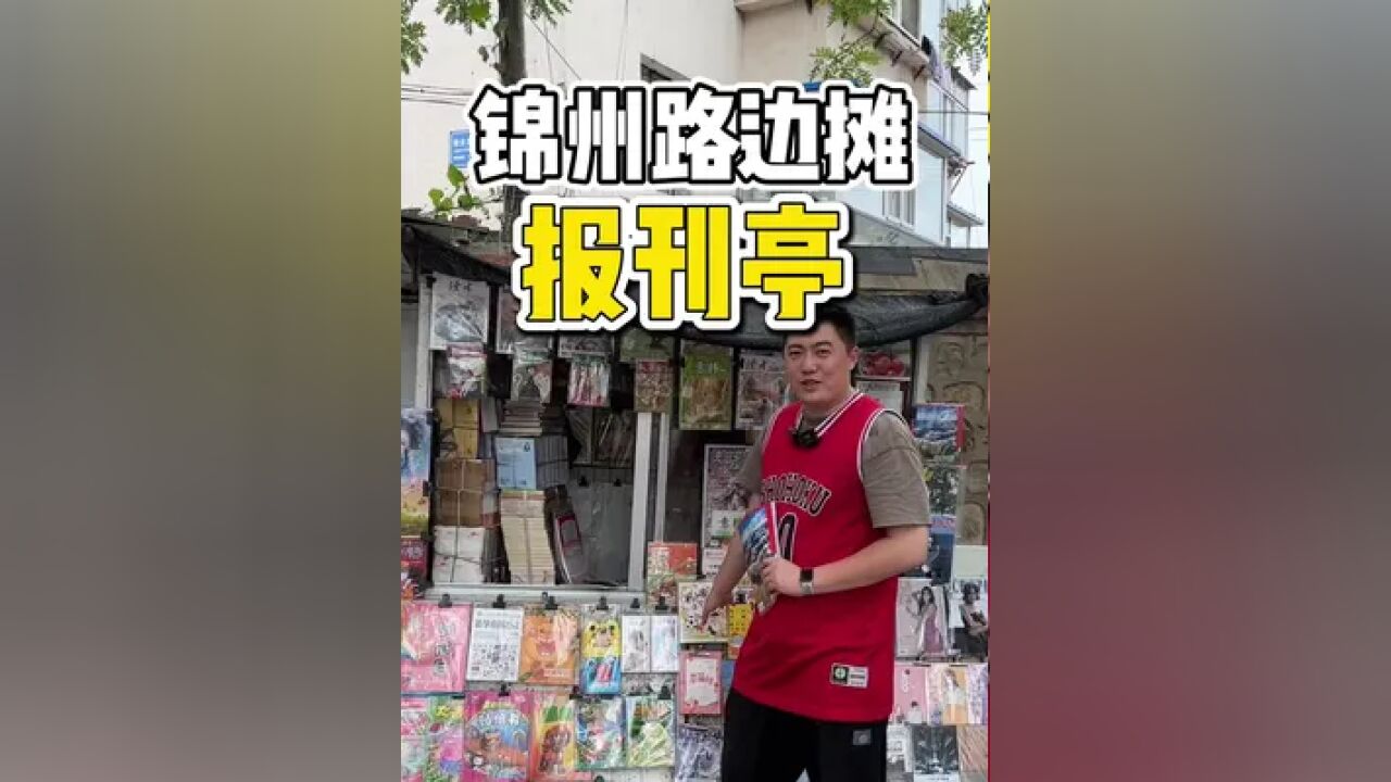 锦州街头偶遇报刊亭它承载了太多人的童年回忆!这也是一个城市的记忆!