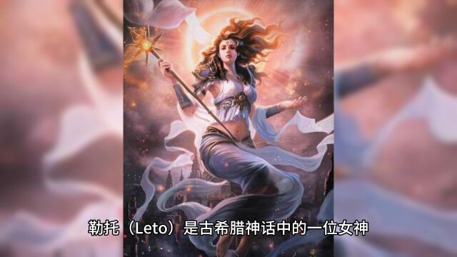 阿波罗和阿尔忒弥斯的母亲勒托