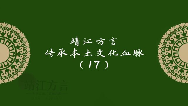 靖江方言传承本土文化血脉(17)