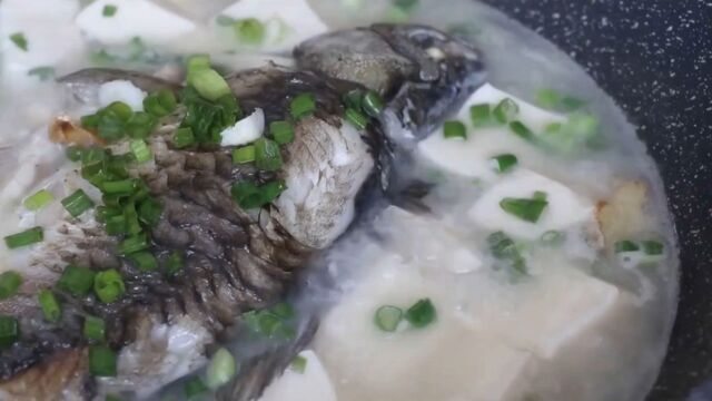 鲫鱼豆腐汤的制作过程