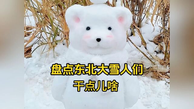 东北大雪人们都在干点啥