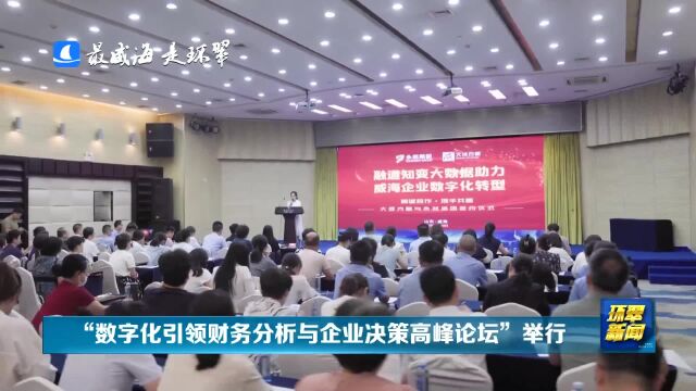 威海市环翠区:“数字化引领财务分析与企业决策高峰论坛”举行