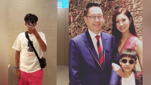 颜值爆表!李嘉欣儿子12岁自拍正脸,让女粉举联狂喊老公别跑!