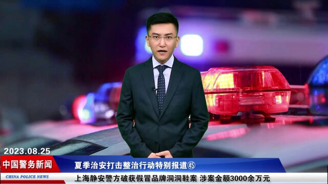 上海静安警方破获假冒品牌洞洞鞋案,涉案金额3000余万元