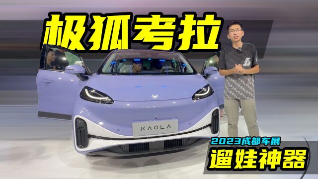 2023成都车展,解读极狐考拉,宝妈们的遛娃神器