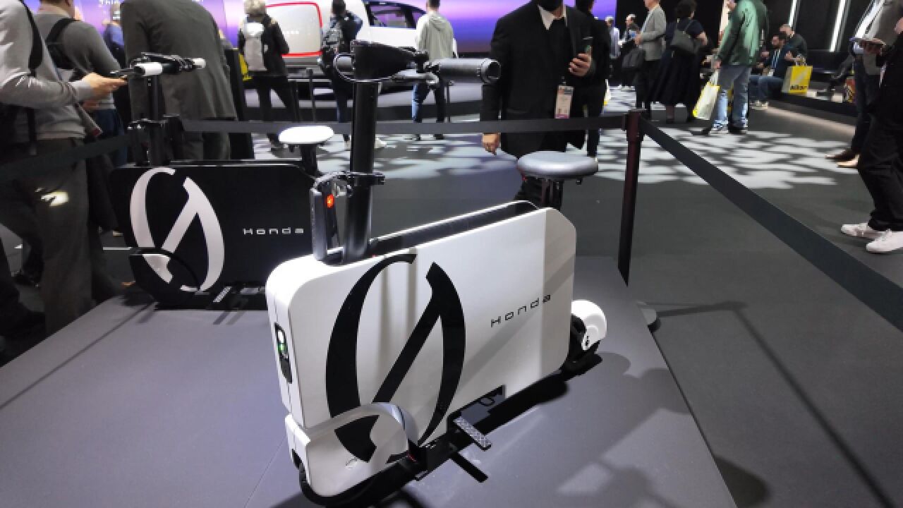 CES2024最前线:本田卡片式电动自行车,体积小巧性能不俗