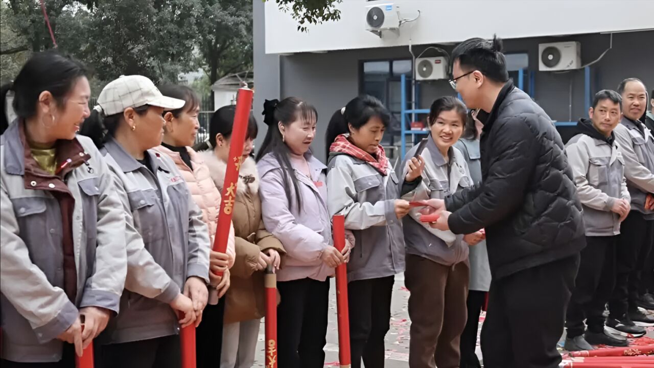 浙江一企业给提前返岗员工奖励三千元,负责人:已有七成员工到岗