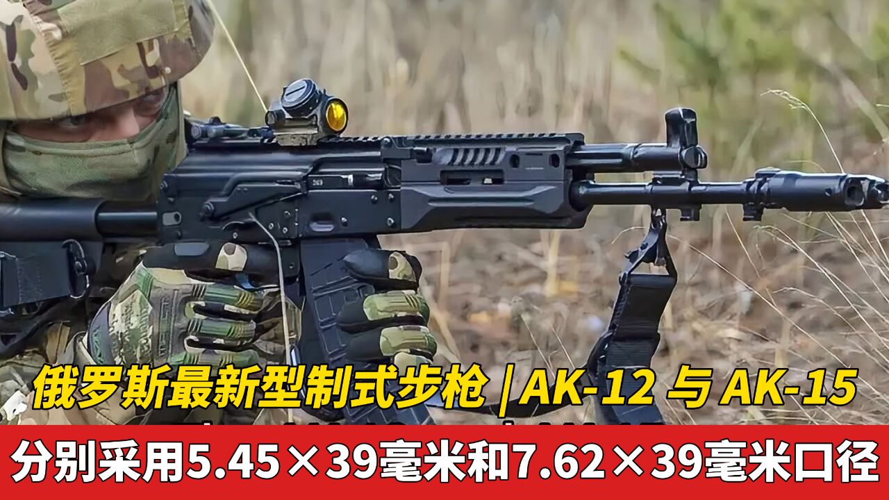 「终极步枪」俄罗斯最新型制式步枪AK12与AK15