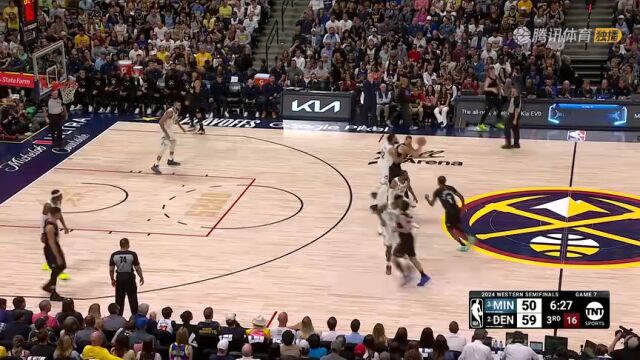 NBA季后赛：森林狼vs掘金第3节中文解说回放
