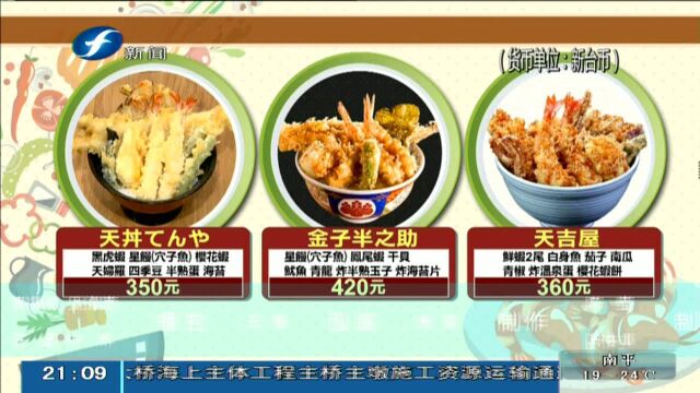 三大日本天丼店抢占商机 落脚台北商圈