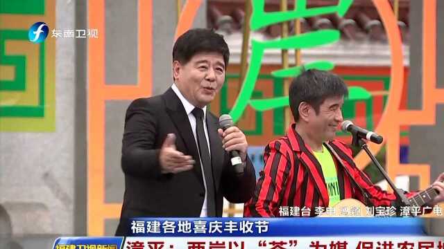 福建各地喜庆丰收节 漳平 两岸以“茶”为媒 促进农民增收