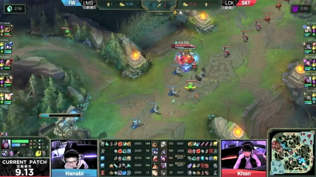 【集锦】SKT vs FW 慢性死亡 SKT完美运营轻取FW拿下开门红