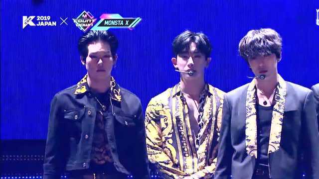 [KCON 2019 JAPAN] MONSTA X  INTRO + AlligatorㅣKCON 2019 JAPAN * M COUNTDOWN