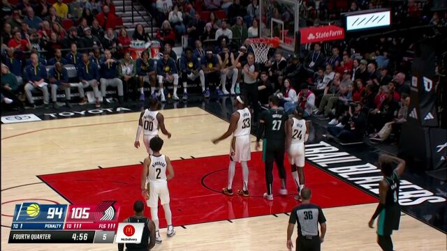 充分发挥身材优势 努尔基奇单挑防守强势上篮造杀伤