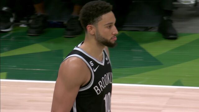 NBA季前赛：篮网vs雄鹿第3节中文解说回放