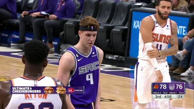 NBA常规赛：太阳vs国王第3节原声解说回放