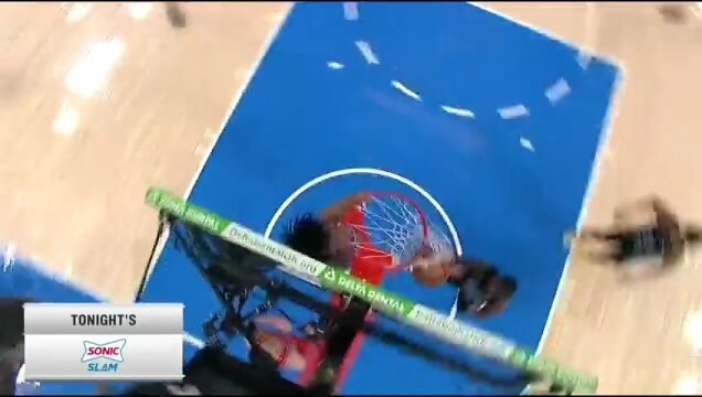 NBA常规赛：篮网vs雷霆第4节中文解说回放