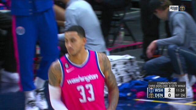 奇才vs掘金精华回放 约基奇43+14+8掘金送奇才8连败