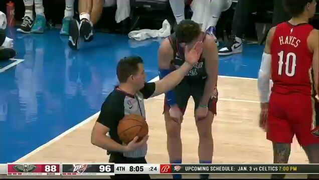 NBA常规赛：鹈鹕vs雷霆英文原声全场回放