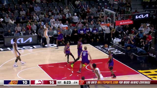 艾顿后仰中投手起刀落 穆雷底角干拔三分强势回应