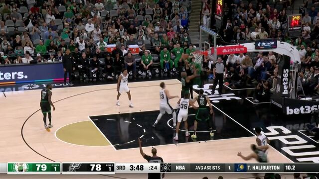 俺的碗！布朗长驱直入强杀油漆区打进加罚