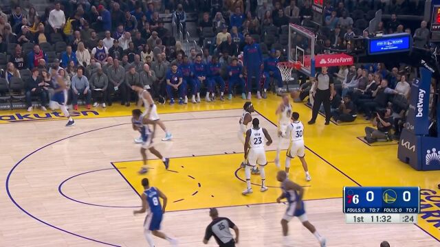 一秒进入状态！恩比德抡臂抢断马克西急停中距离命中开门红