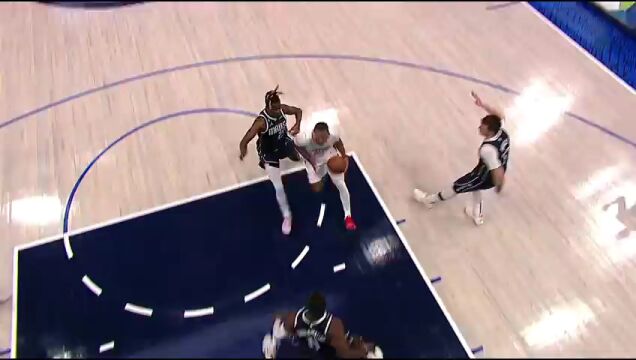 NBA常规赛：快船vs独行侠第4节 中文解说回放