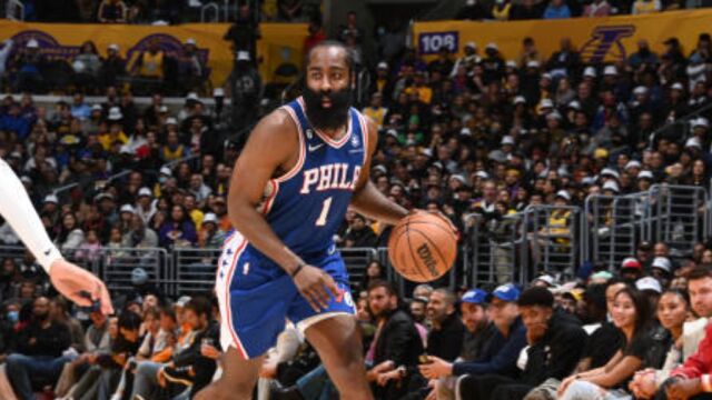 哈登vs湖人集锦 24+7+13关键时刻强势带队