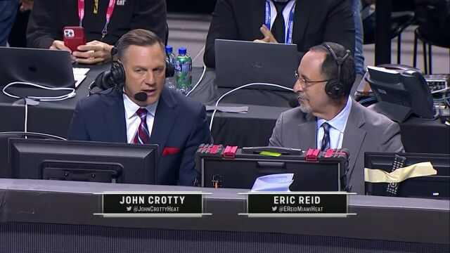 NBA常规赛：热火vs马刺第1节英文原声回放