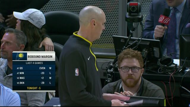 NBA常规赛：热火vs步行者 第3节英文解说回放