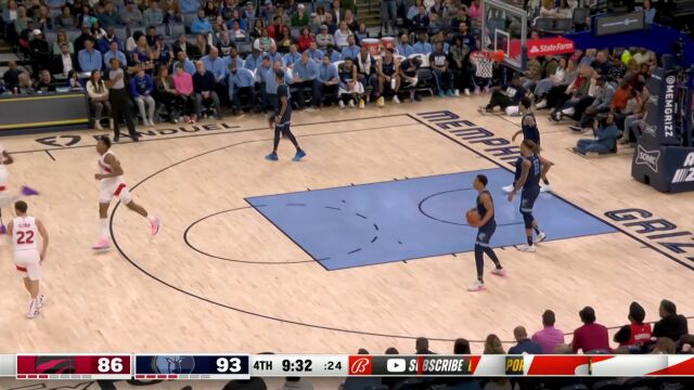 投不进也没关系！巴恩斯上篮偏出布歇旱地拔葱双手补扣