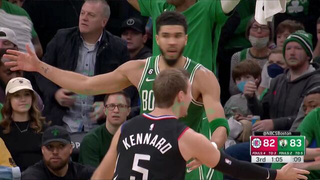 快船vs凯尔特人第3节中文解说回放