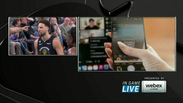 NBA常规赛：鹈鹕vs勇士第3节英文原声回放