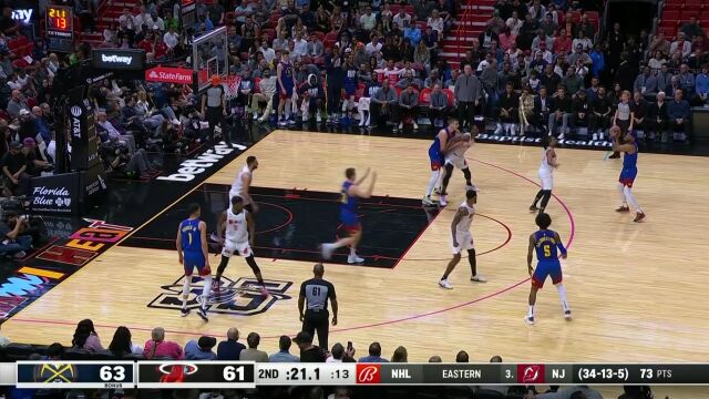 喂饼喂得很舒服！坎卡尔高空传导约基奇蜻蜓点水抬手打进